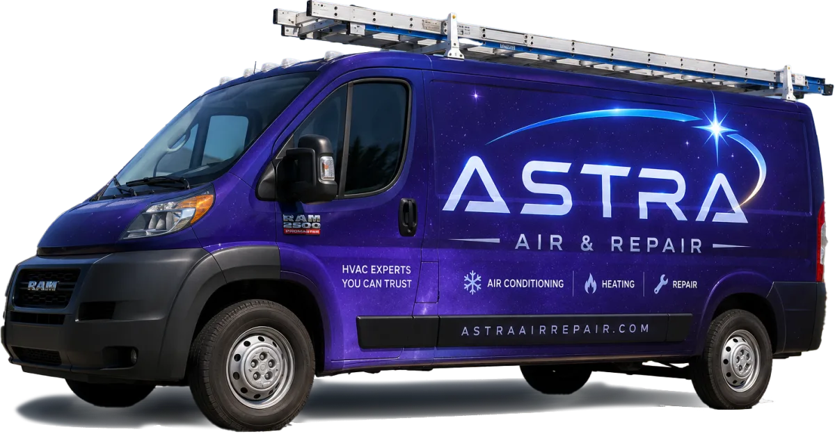 Astra Air & Repair service van